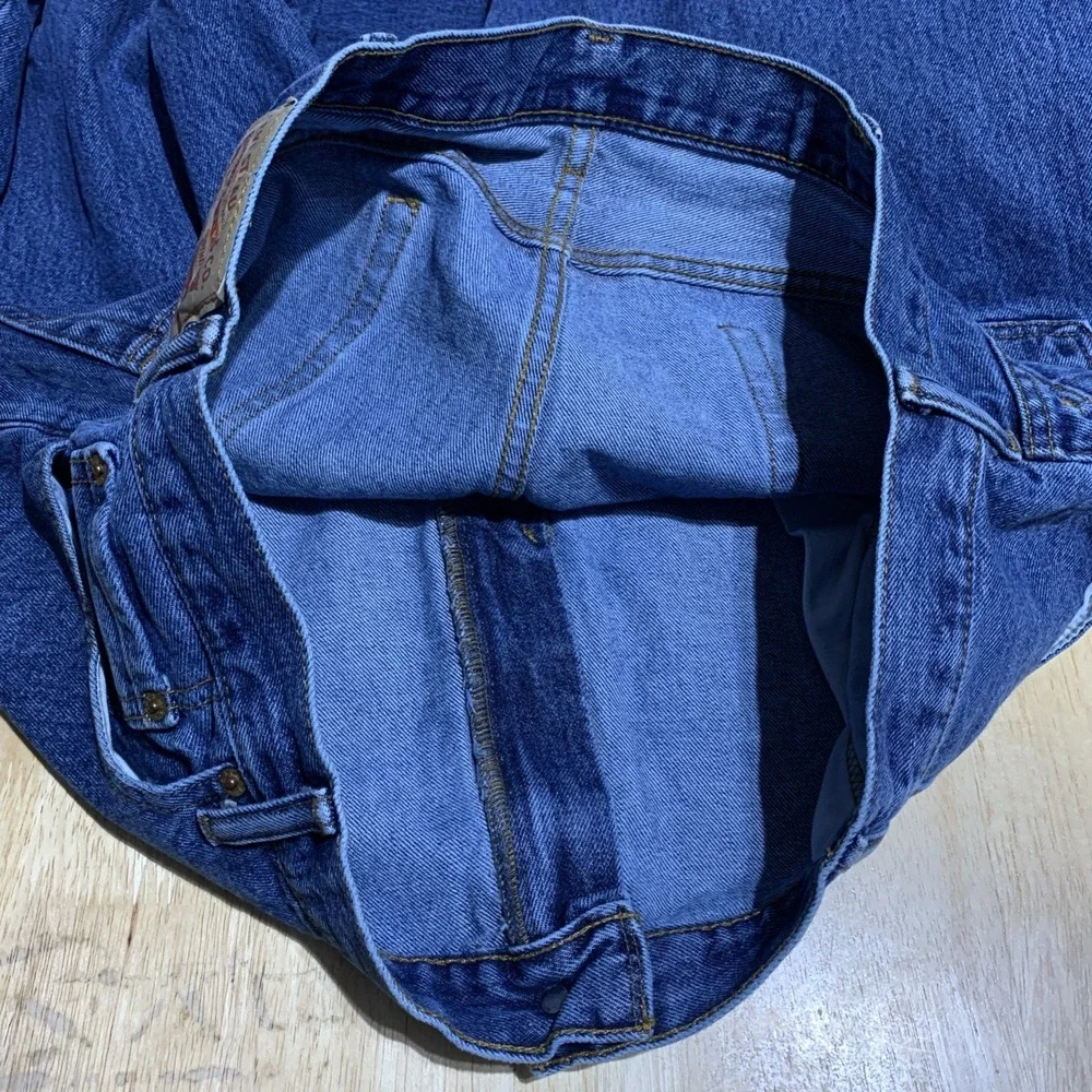 Levi's 517 Bootcut Jeans W40 X‎ L32 Blue Denim Pants Classic Vintage Style